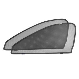 CGP CGP-3542 Blackout Mesh Car Shade Mesh Curtain Sunshade for MAZDA Cars for Mazda Cars CX-8 Exclusive KG Series 2018 - Front Side 2 Piece Driver Passenger Seat Sun Shade