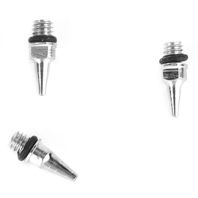 Airbrush Needles Replacement Parts with 0.2/0.3/0.5mm Nozzle for Airbrush Spray