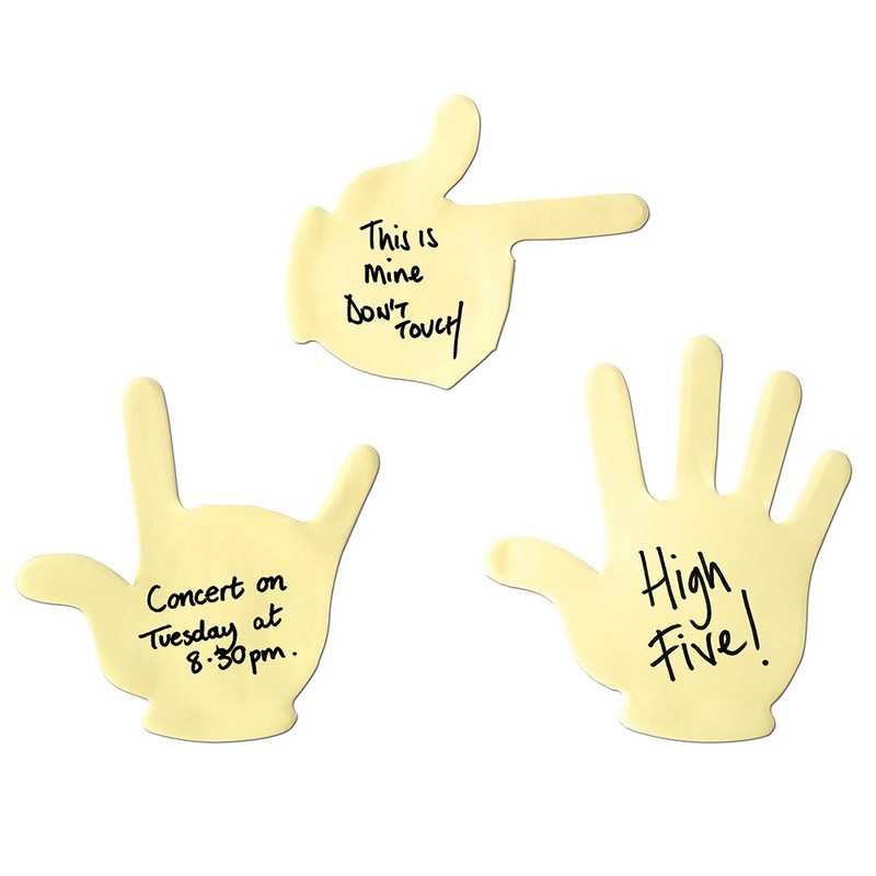 SUCK UK Handy Notes - Hand Shaped Sticky Notes
