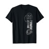 Power Inside Monkey Gorilla Weightlifting Training Fitness T-Shirt, black, s