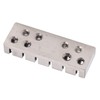 6 String Lock with Screws Metal Headless Guitar Bridge String