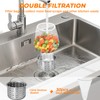Deep Sink Strainer Basket – Fits Standard 3-1/2" Kitchen Drains