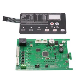 Upgrade 42002-0007S Control Board w/ 472610Z Switch Pad, Compatible with Pentair MasterTemp 200/250/300/400 for Sta-Rite SR200/SR33/SR400 for NA/LP Series Pool/Spa Heater Electrical Systems