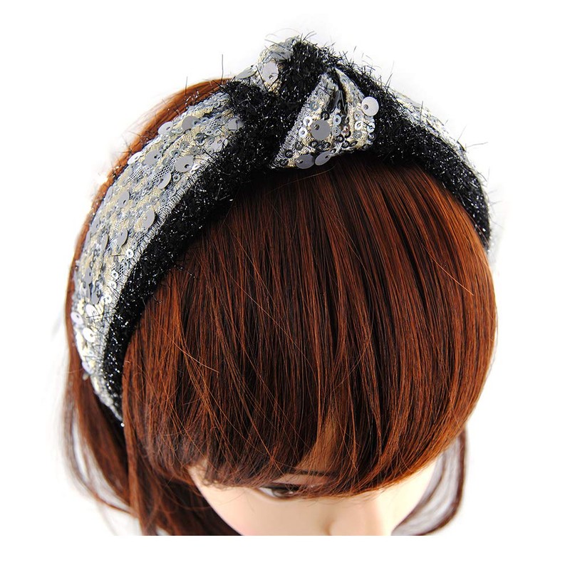 axy HR36A Headband with Sequin Highlighter Beautiful Headband Hair Accessories