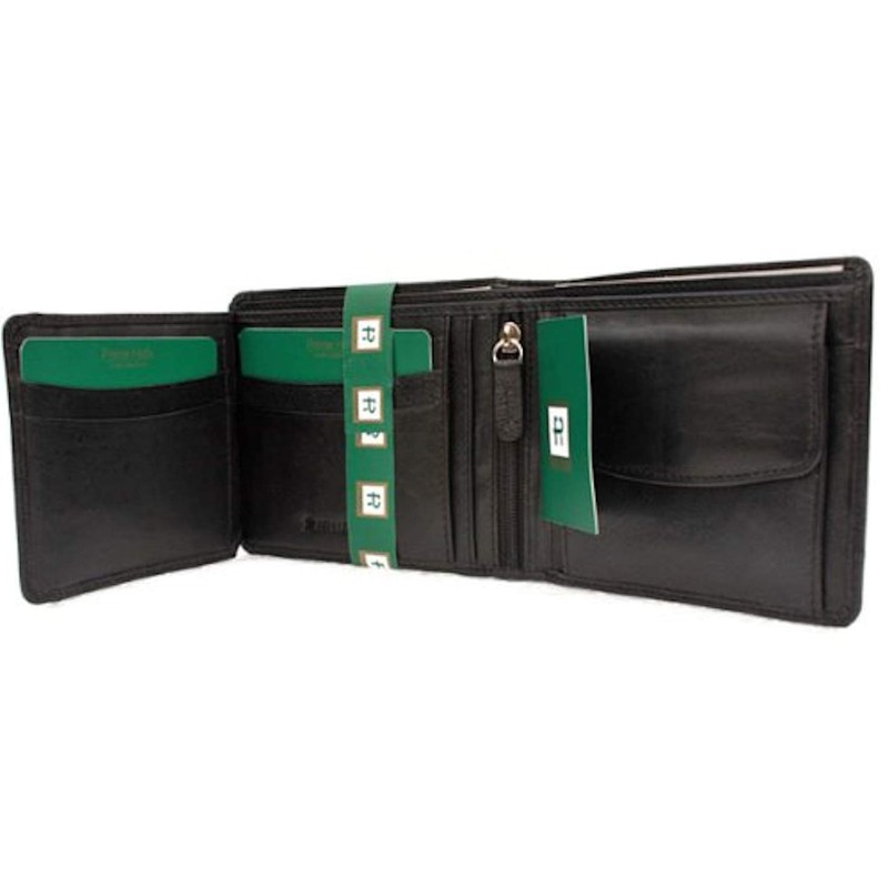 Primehide Nappa Leather Wallet Black