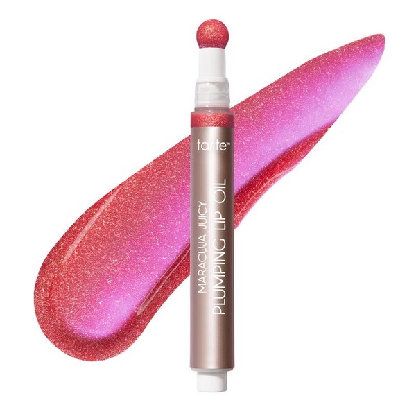 tarte maracuja juicy plumping lip oil - hydrating and moisturizing