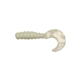 BIG BITE BAITS 2" Fat GRUB/White (10 Pack)