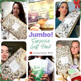 Shower Steamers Aromatherapy BLRIET 18 pack Christmas Stocking Stuffers Birthday Gifts for Women, Men, Teens, Mint and lavender Shower Steamers With Natural Essential Oils Stress Relief and Relaxation