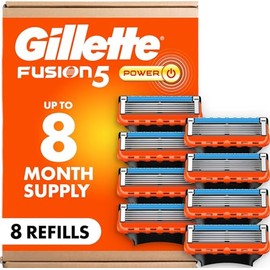 Recambios para cuchillas de afeitar manuales para hombres, Gillette Fusion, 4 unidades