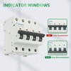 Wengart Three Phase Miniature Circuit Breaker WGM12-63H, AC230V/400V 16A 4P,