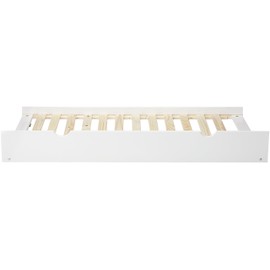 Bunk Bed Kingdom Trundle Bed, Twin, White