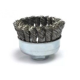 Unbranded 4" 6 pack Cup Brush Stainless Steel Wire Twist Knot Wire Wheel  Carbon Steel