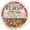 Ice Resin® Glass Glitter Shards, Antique Gold
