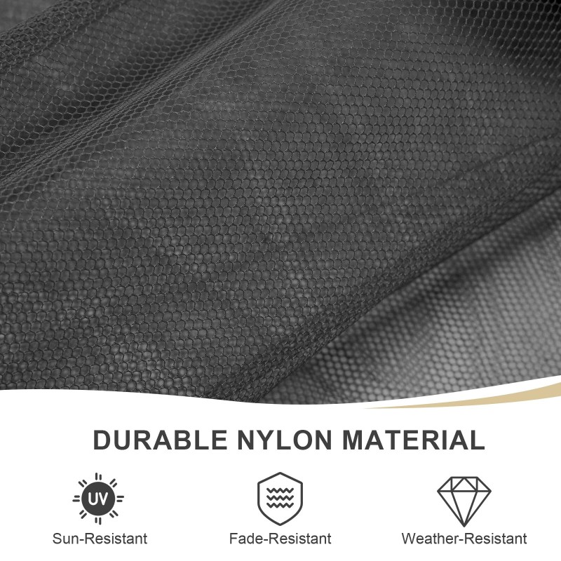 Aoodor 14' x 12' Gazebo Netting Screen Replacement 4-Panel Sidewalls