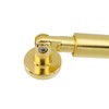 Heavy Duty Gold Wall Mount Curtain Wire Rod Set Multifunctional