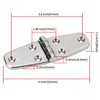 Laorde 316 Stainless Steel Boat Hinges Marine Grade 4 inch