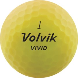 New Volvik Vivid Multi-Performance and 3-Piece Construction Unique Bright Matte Color Finish Golf Ball. 4 Dozen (Assorted) with 5 Ball Marker and 1 Magnet Hat Clip