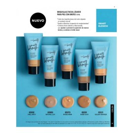 Jafra Maquillaje Facial Líquido Para Piel Con Brotes