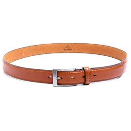 STCRAFT Tochigi Leather Belt, Men's, Leather, Business, Casual, Adjustable Size, Made in Japan, Camel