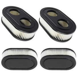 SIXHAOBU Pack of 4 Air Filter Lawn Mower Lawn Mower Replacement Parts Lawn Mower Air Filter Compatible with Engines 798452 593260 5432 5432K, Lawn Mower Filter Replace