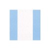 Caspari Bandol Stripe Paper Cocktail Napkins in Light Blue, Pack