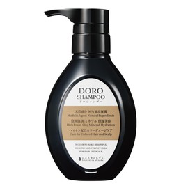 [For Odors and Stickiness] Drops Washed with Mud Power, DORO SHAMPOO Hematin Formulated (10.1 fl oz (300 ml)