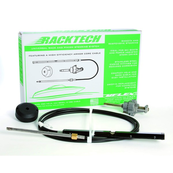 Uflex RACKTECH15 RackTech Rack Steering System, 15'