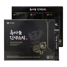 Our family's health gift, black garlic aged essence stick, 450g, 3 pieces / 우리가족 건강선물 흑마늘 숙성진액 스틱, 450g, 3개