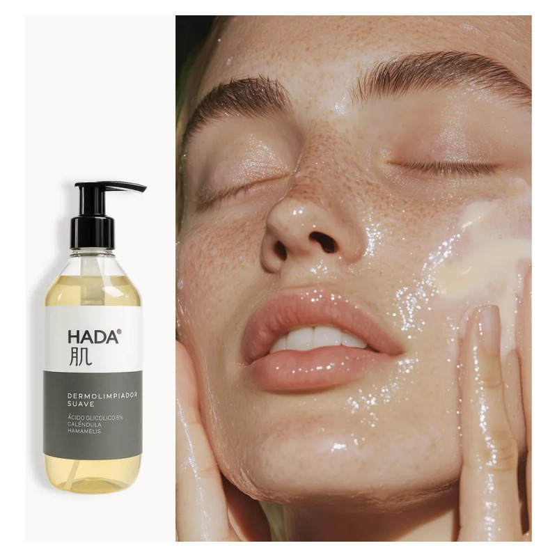 Hada Skincare - Dermolimpiador, Limpiador Facial, 250ml Momento De Aplicación