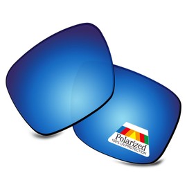 Bwake Replacement Lenses for Oakley Holbrook Metal Sunglasses OO4123 - Ice Blue POLARIZED