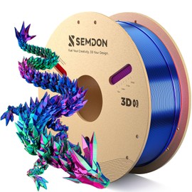 Silk Copper PLA Filament 1.75mm | Metallic Shine, Low Warping & Fast Cooling | ±0.02mm Precision | Ender 3/V2/Pro/S1, Cosplay, Jewelry | 1kg Spool