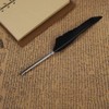 VBESTLIFE Nib, Vintage Calligraphy Nib, Dip Pen, Ink, Leather, Notebook