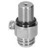 Soda Cylinder Valve Electroplating Brass CO2 Valve Adapter for M18x1.5