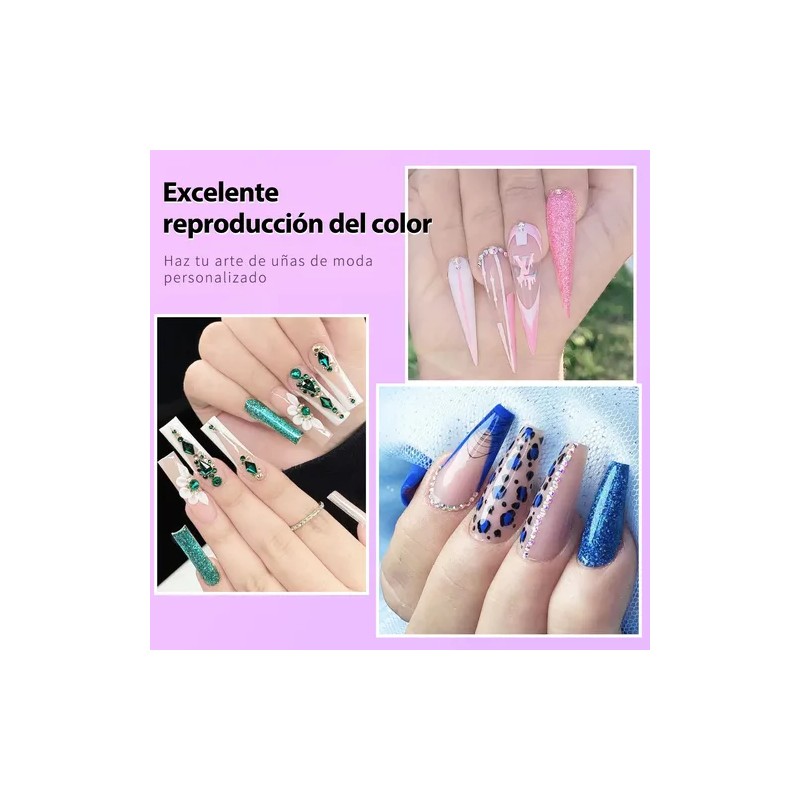 Gel De Construcción Polygel 15ml - Extensiones Uñas