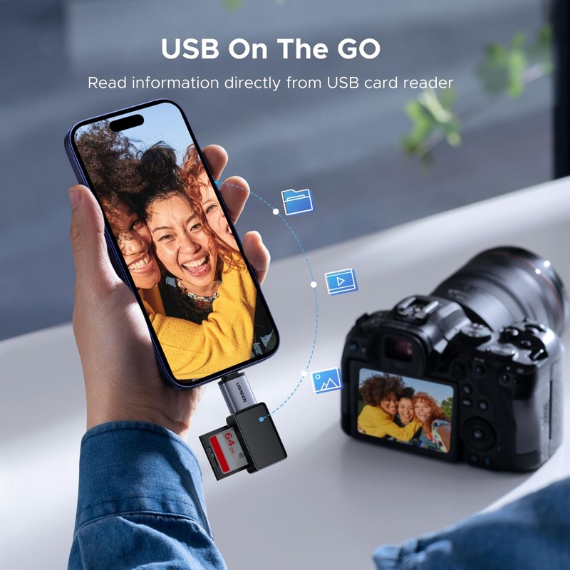 UGREEN USB 3.0 USB-A Female to USB-C Male Converter Adapter