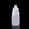 100 Pieces 5ml Squeezable Dropper Bottles, Empty Clear Plastic Dropper