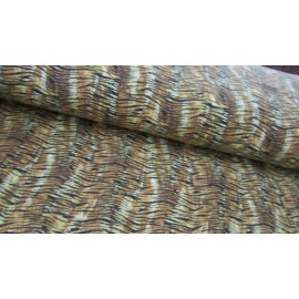 Marcus Fabrics Vintage FAYE BURGOS By MARCUS BROTHERS TEXTILES Flannel TIGER Fabric BRAND NEW