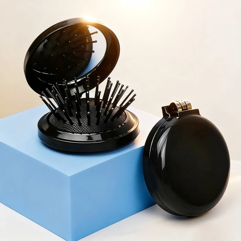 30pcs Espejos De Bolsillo Para Maquillaje Portátil Con Peine