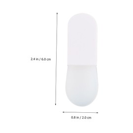 PACKOVE 6pcs Face Mask Brush for Facial Cleansing and Mud Application Comfortable Miniature Tools for Skincare Routine Washable and Design