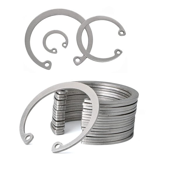 ANSIEDIO C-Clip Snap Ring Internal Circlip Stainless Steel Internal Circlip