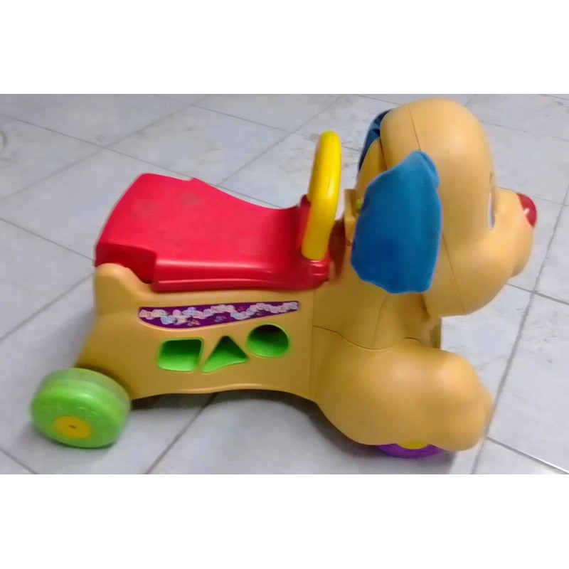 Fisher Price Perrito Andadera Bebé Luz Sonido Correpasillos Café Claro