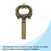 sourcing map 4Pcs Lamp Turn Knob On/Off Lamp Switch Replacement