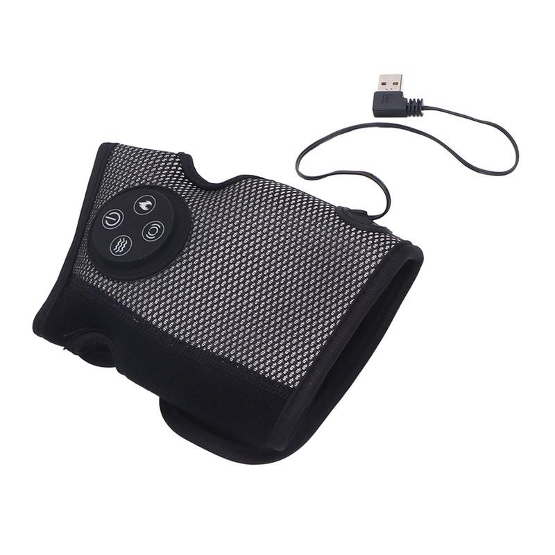 Wrist Massage Brace Hot Compress 3 Temperature Gears Relieve Pain