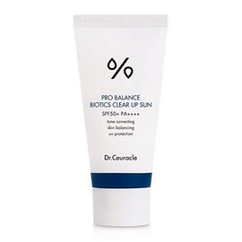 [Dr.Ceuracle] Pro Balance Biotics Clear Up Sun SPF 50+ PA+++ (1.7 fl.oz) | A Probiotics Sunscreen | Tone Correcting, Skin Balancing, Mild Hydrating Sunscreen with strong UV Protection