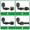 Bogoro Pack of 10 Micro Drip System L-piece 50 mm,