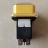 KEDU KJD17B/120V 4Pins Electromagnetic Switch ON-Off Waterproof Pushbutton Switches with