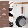 WANGYUANJI 10.24" (26 cm) Iron Wok with Glass Lid —