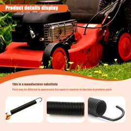 Fenhaliny Spring Extension 932-0470A Compatible with MTD 732-0470A, 932-0470, 732-0470 Lawn Mower Parts （2 Pack）