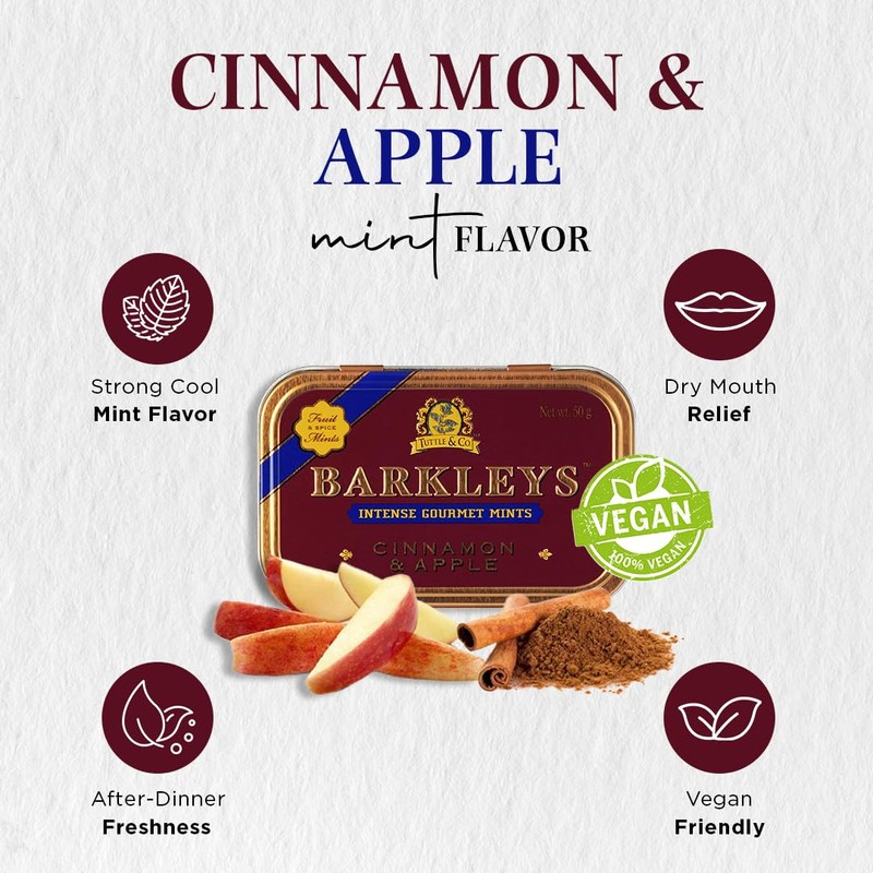 Barkleys Cinnamon Apple 50g