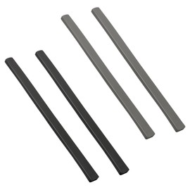 BlazerBuck Replacement Ear Socks for Oakley Tincup/Pitchman/Wheel House Eyeglass - Black + Grey